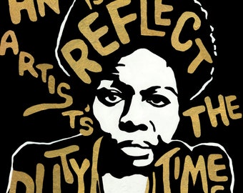 Queen Simone Art Print | Wall Art Prints | Modern Art Prints