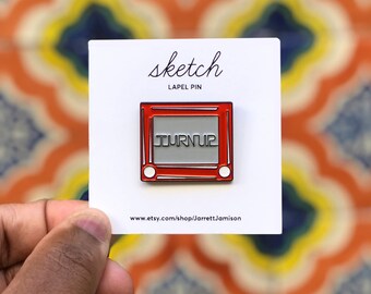 Sketch Enamel Pin | Lapel Pin