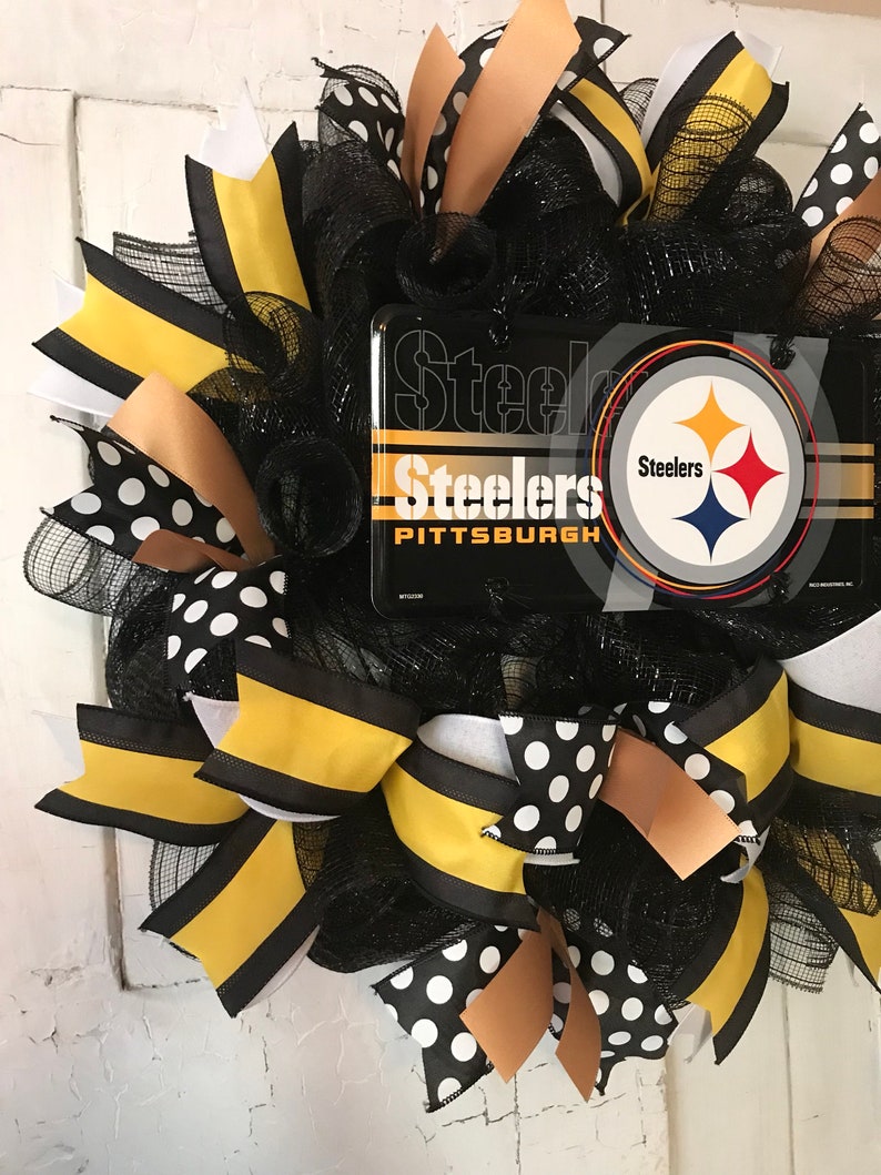 Pittsburgh Steelers Wreath Steelers NFL | Etsy