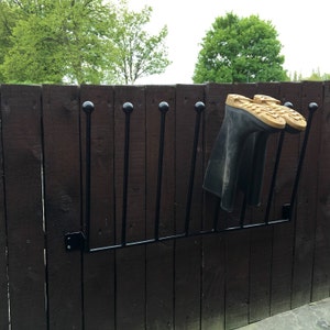 Etsy welly rack hotsell