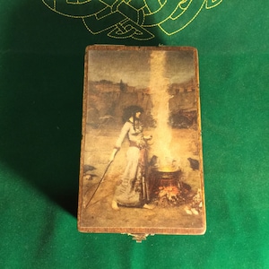 Fire and water tarot box