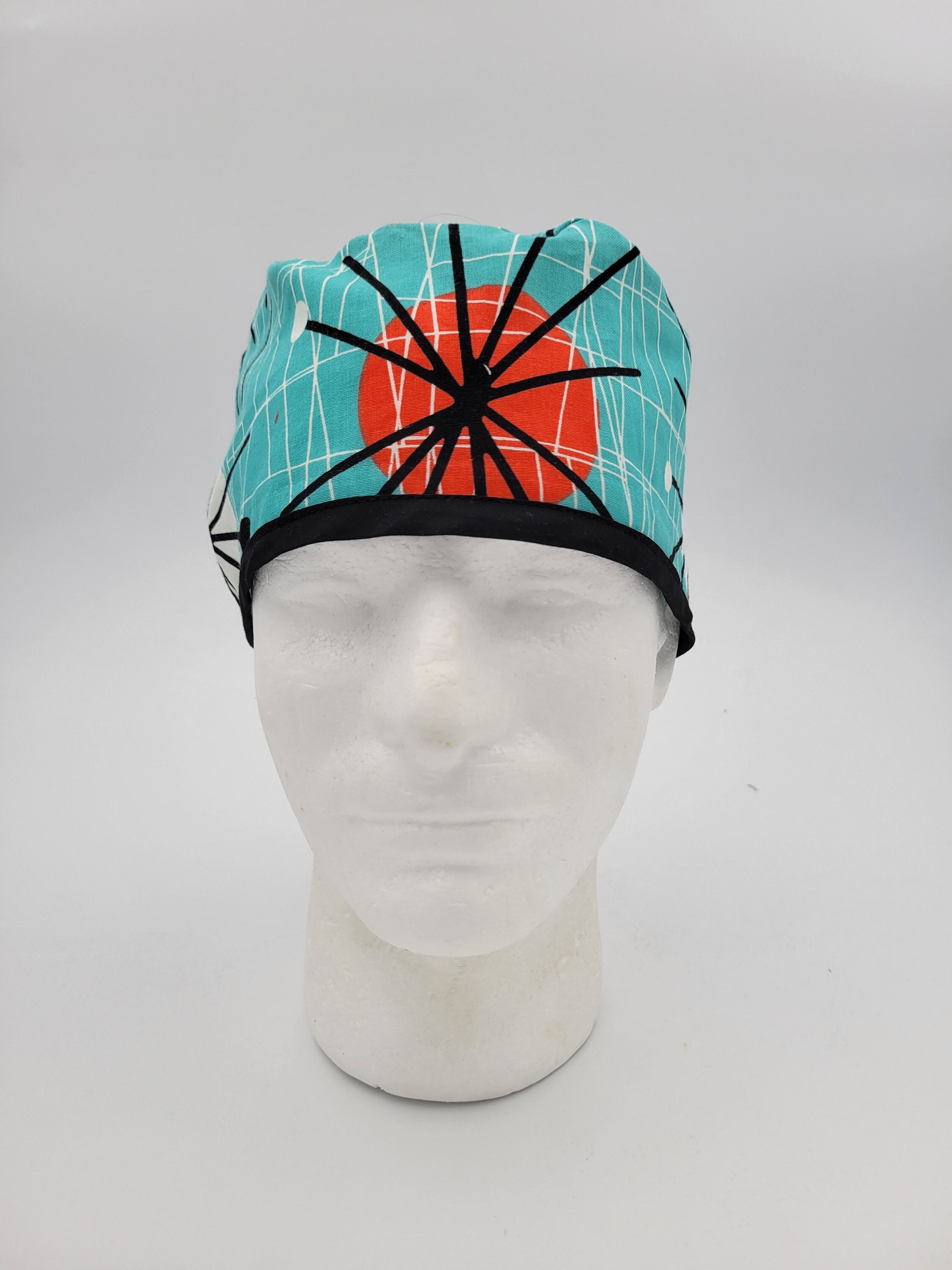 Green Men's Scrub Cap – Mountain Caps - View #9