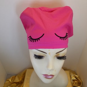 Women's surgical scrub hats, or scrub caps -Daydreaming- Cotton 100%