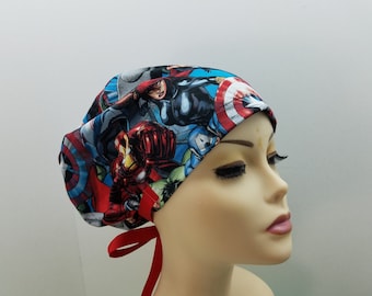 Women's surgical scrub hats, or scrub caps-Avengers Collection