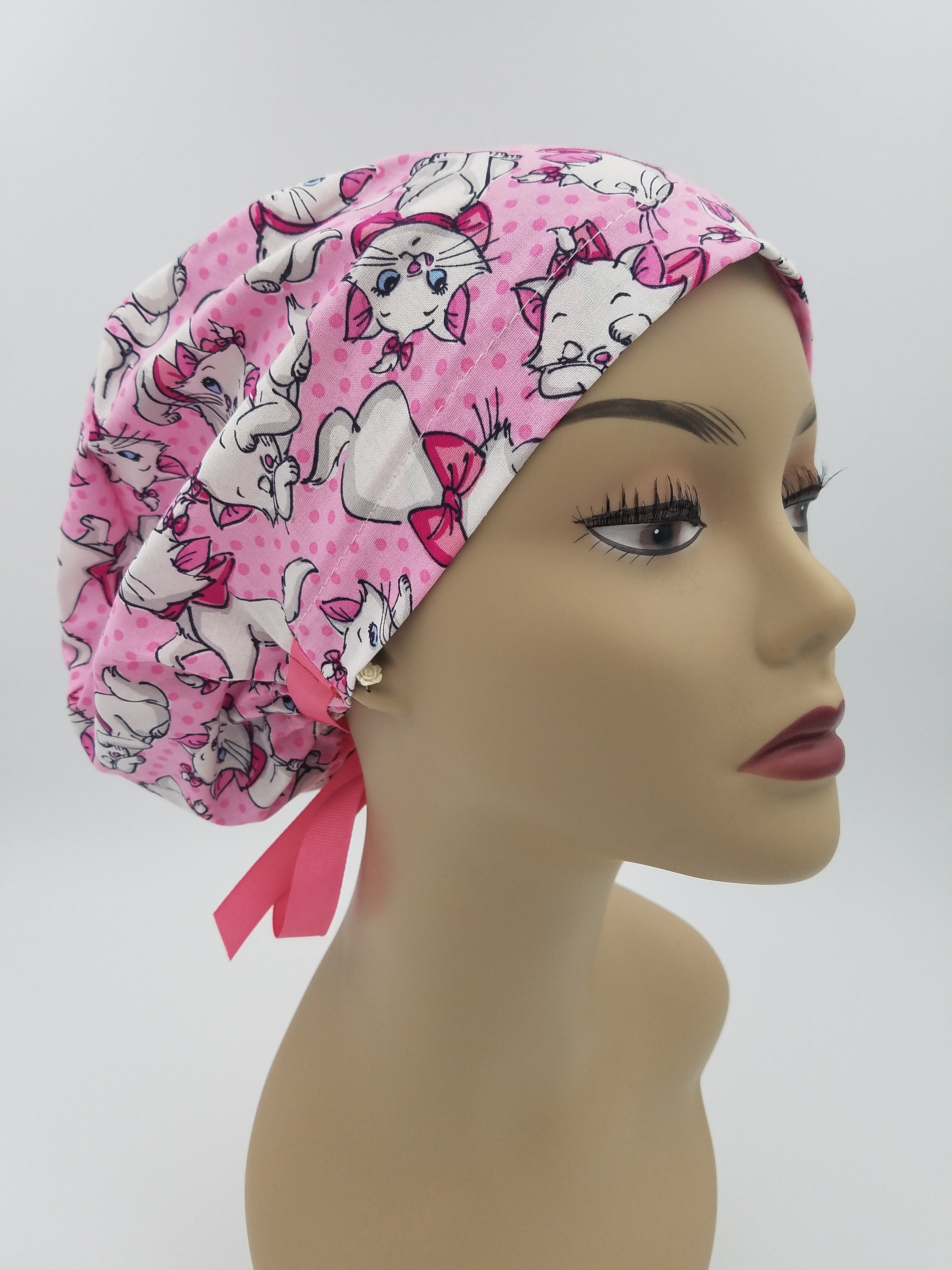 Women's surgical scrub hats, or scrub caps-  Miss Aristocat