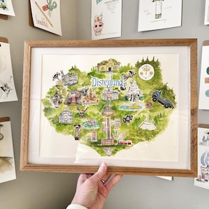 Disneyland map