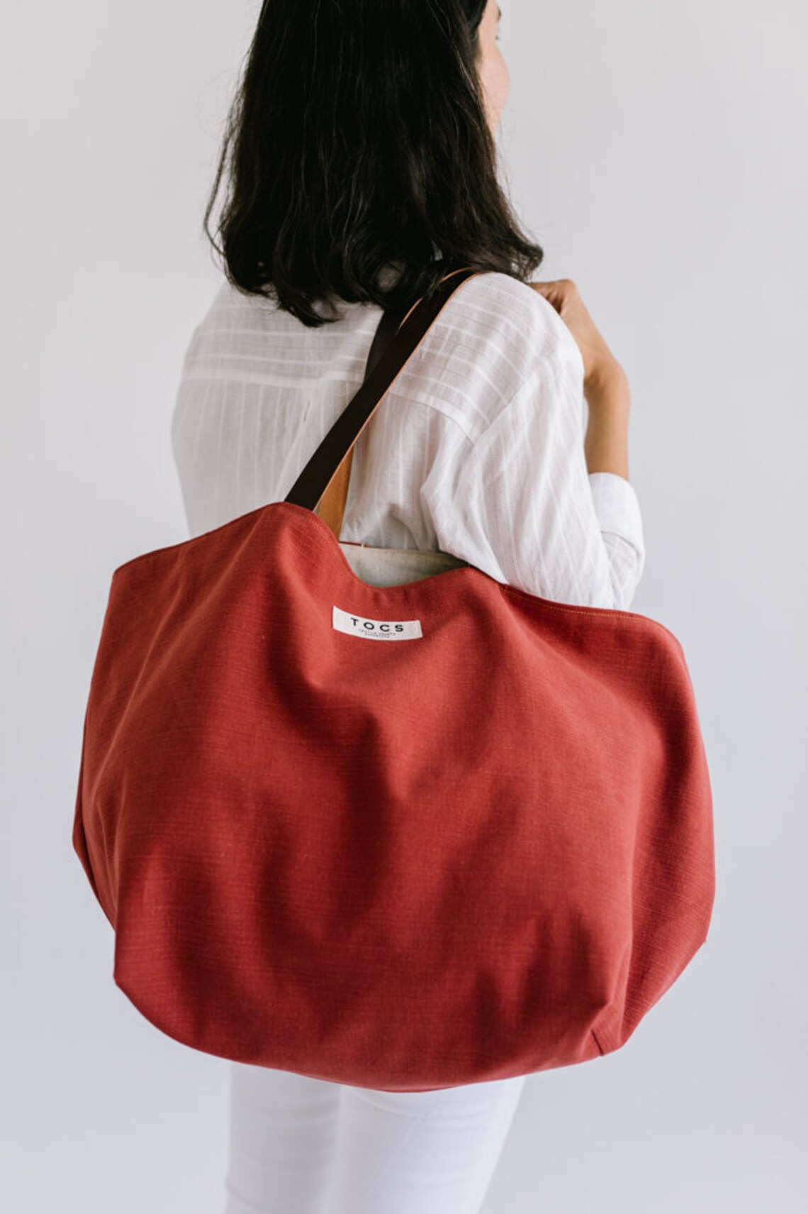 Extra Large Canvas Bag XXL Shoulder Bag Extra Large City Etsy