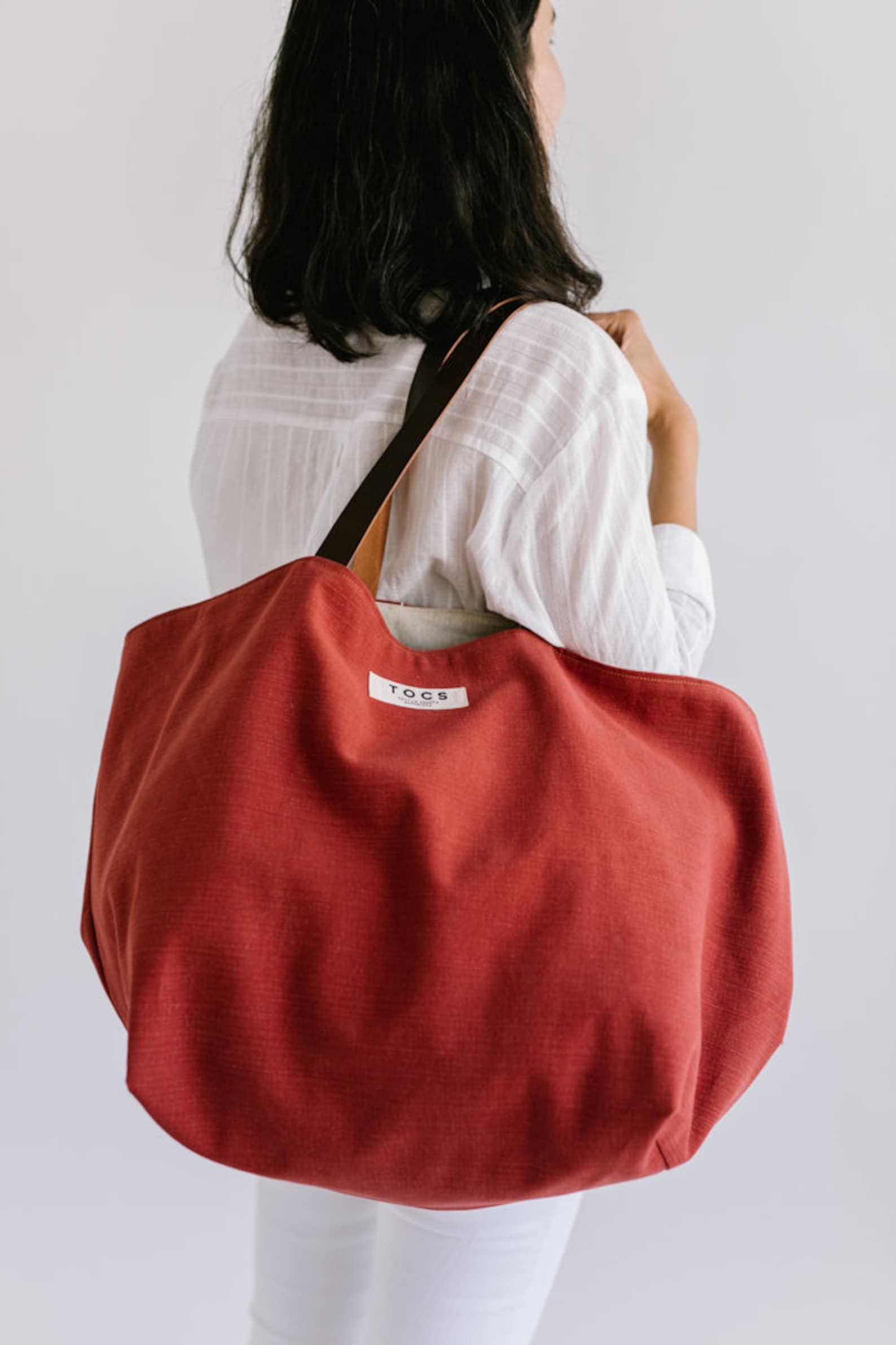 Extra Large Canvas Bag XXL Shoulder Bag Extra Large City Etsy