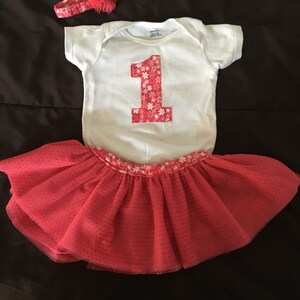 First Birthday Tutu Outfit