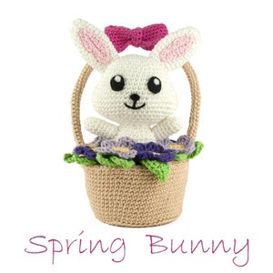 Crochet pattern Spring Bunny
