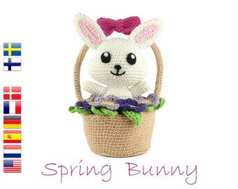 Crochet pattern Spring Bunny