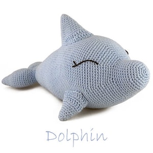 Crochet pattern Marley the Dolphin (Amigurumi)