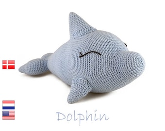 Crochet pattern Marley the Dolphin (Amigurumi)