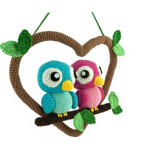 Crochet pattern Love birds Amigurumi image 4