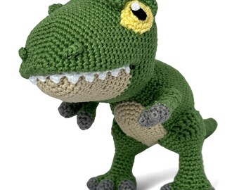 かぎ針編みのティラノサウルス - 編みぐるみ - T.Rex - 恐竜