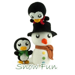 Crochet pattern Snow Fun