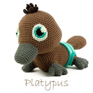 Crochet pattern Platypus image 1