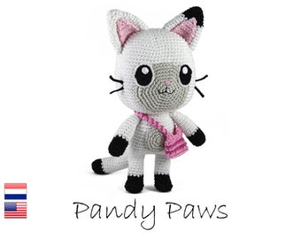 Haakpatroon Pandy Poek - Amigurumi - Gabby's Poppenhuis - knuffel