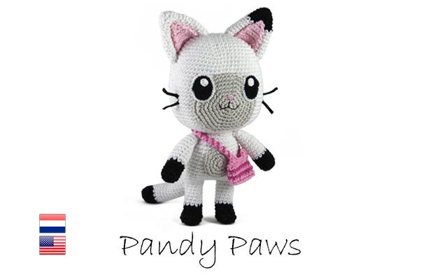 Gabby et la Maison Magique - Peluche Pandy Pattes 45cm