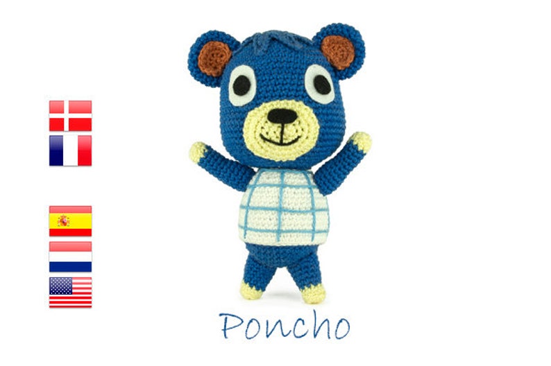 Crochet pattern Poncho image 1