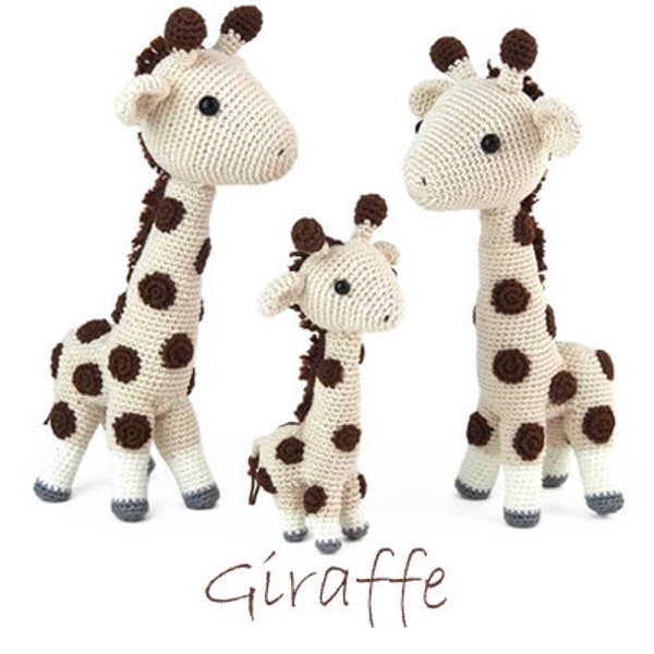 Crochet pattern Giraffe Amigurumi