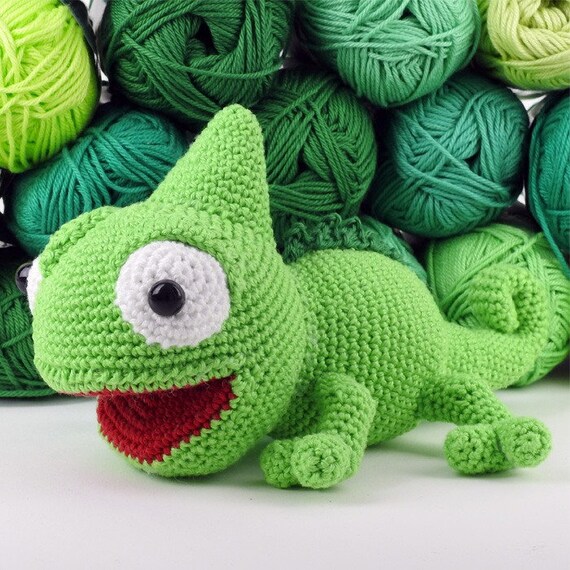 あみぐるみ カメレオン セット カメレオン 編みぐるみ - メルカリ