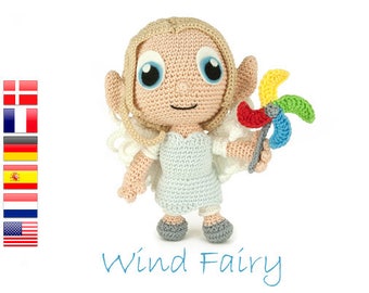 Crochet pattern Wind Fairy