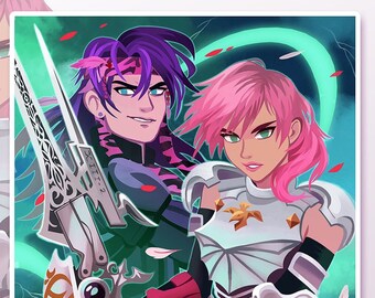 FF XIII-2 Light Vs Chaos : A3 Fan Art Poster - Etsy