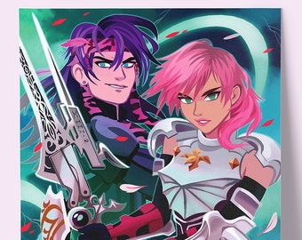 FF XIII-2 Light Vs Chaos : A3 Fan Art Poster - Etsy