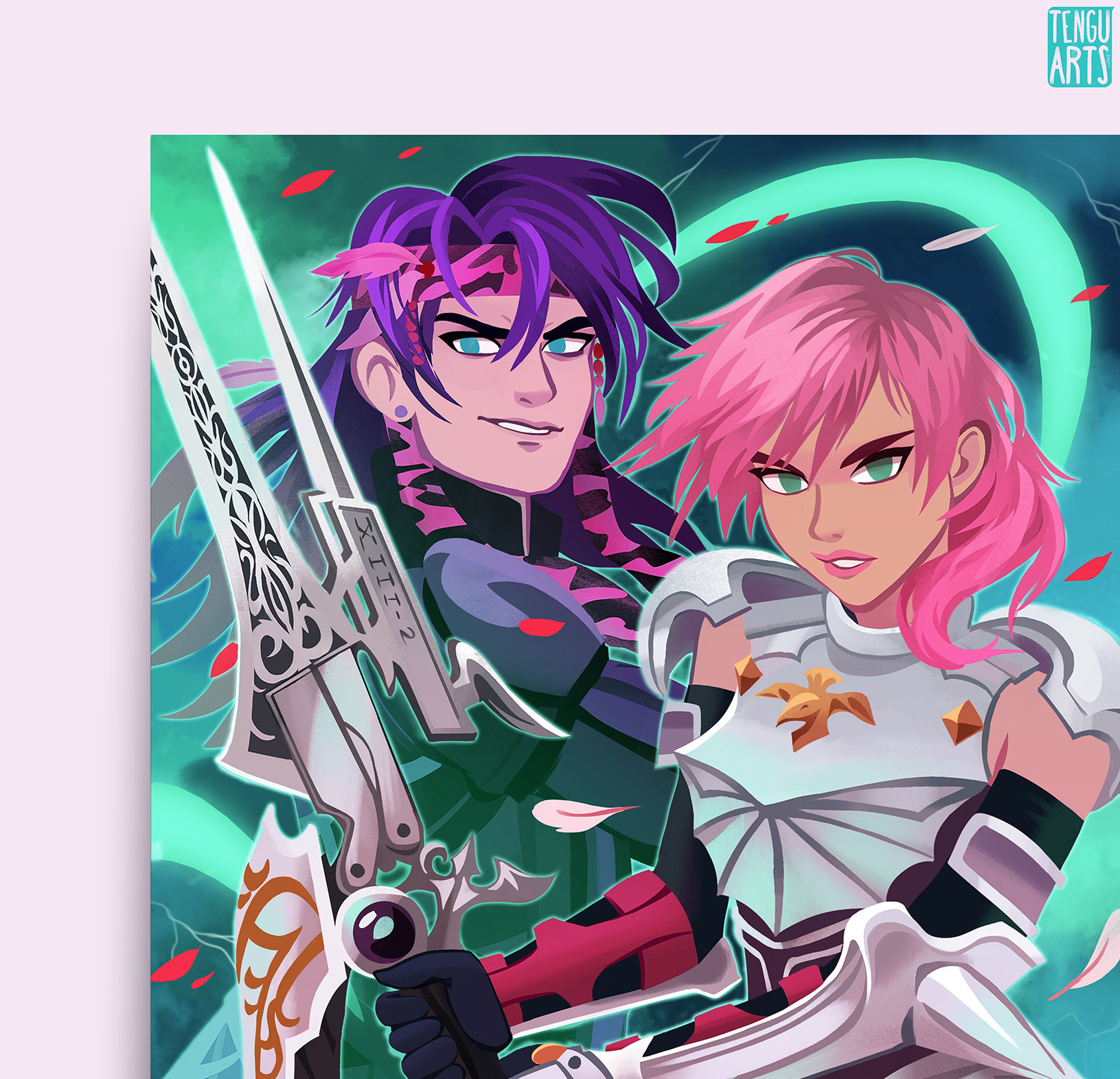 FF XIII-2 Light Vs Chaos : A3 Fan Art Poster - Etsy