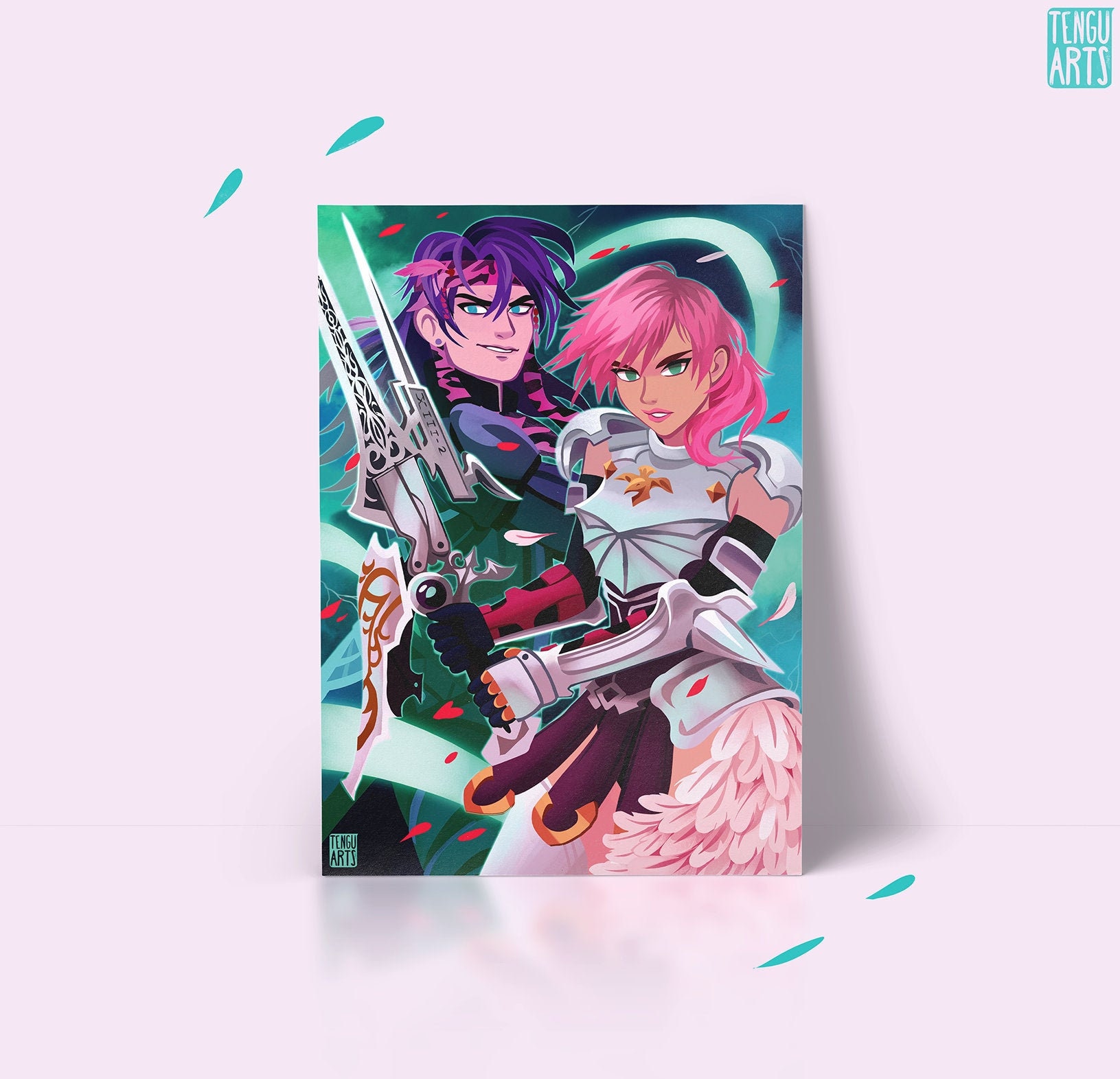 FF XIII-2 Light Vs Chaos : A3 Fan Art Poster - Etsy