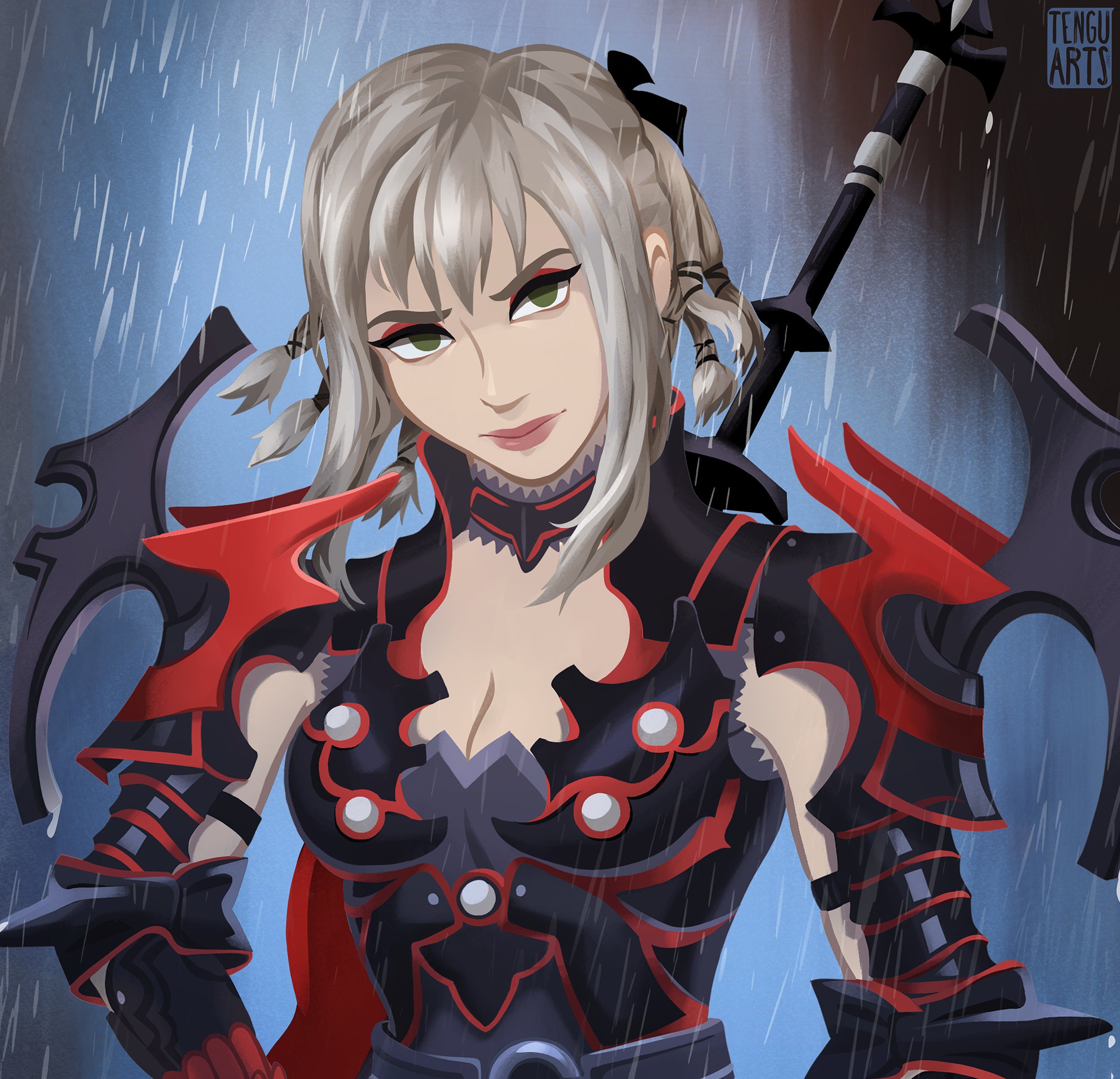 Carte artistique Aranea Highwind (FFXV)