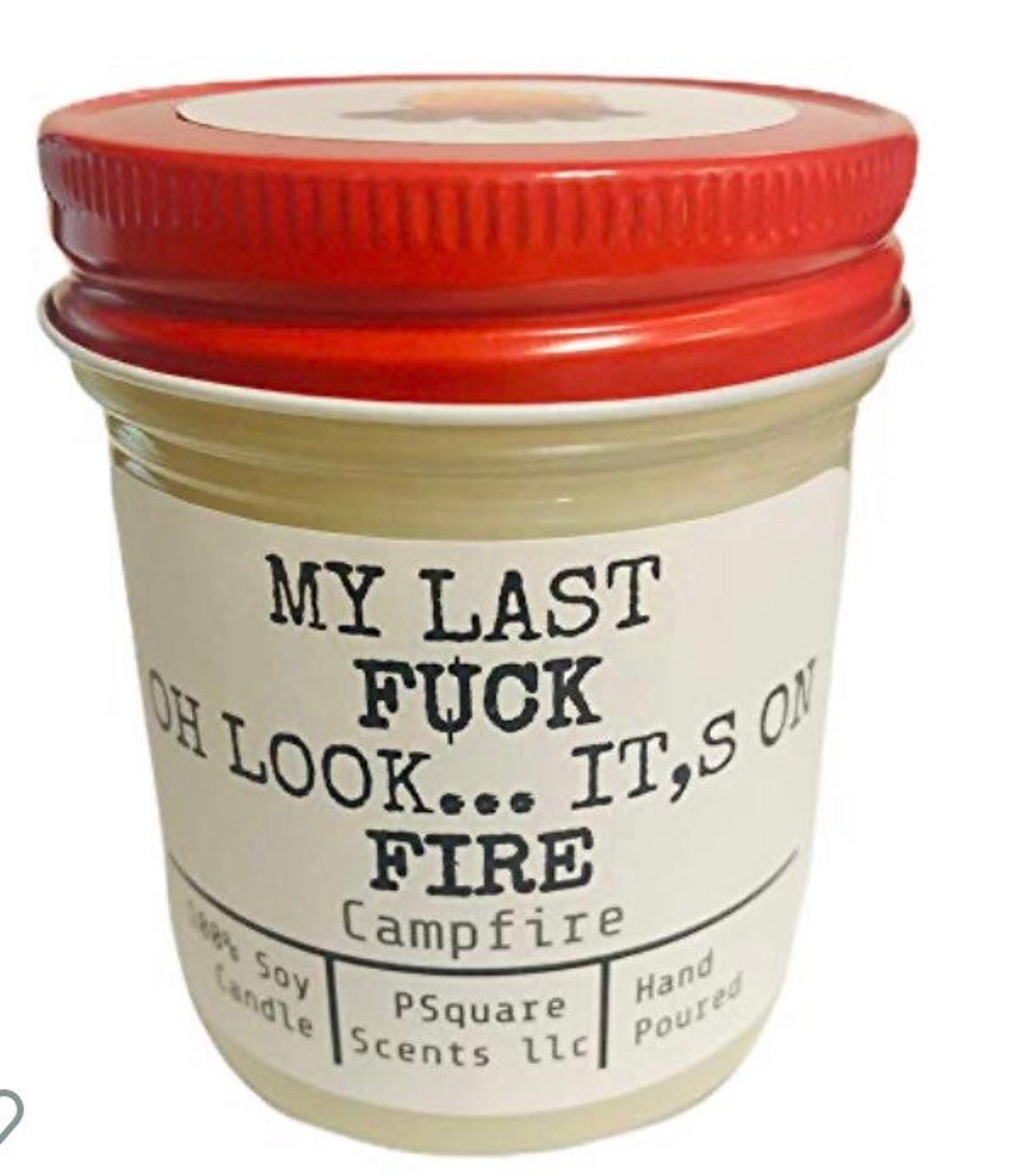 Fun Novelty Quote Candles with quirky quotes 8ounce Jars Etsy