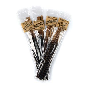 Incense Sticks E to N, Hand Dipped in Small Batches, Pittsburgh, PA, Meditate, Yoga, Wicca image 1