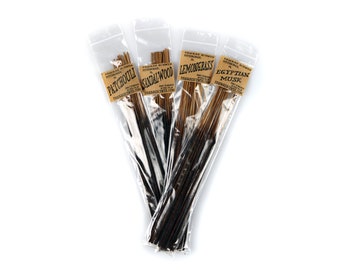 Incense Sticks E to N, Hand Dipped in Small Batches, Pittsburgh, PA, Meditate, Yoga, Wicca