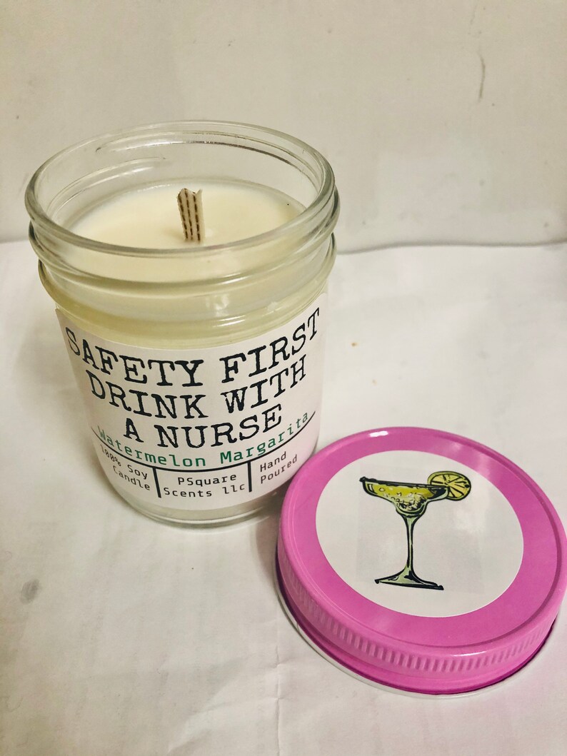 Fun Novelty Quote Candles with quirky quotes 8ounce Jars Etsy