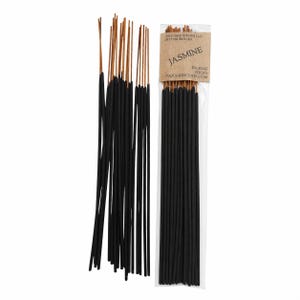 Jasmine Incense Sticks | Hand Dipped Floral Incense | Fresh White Flower Scent | Meditation | Home Fragrance | Relaxing Gift