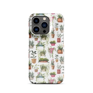 iphone case-Watercolor plant-SNAP iPhone cases-iphone11/11 Pro/11Pro Max-iphone12/12mini-iphone 13/iPhone13 pro Max-iphone 14-Gardening