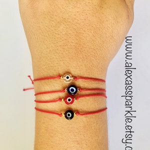 Evil Eye Flat Protection Bracelets - Pulseras Proteccion Mal de Ojo Planos