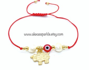 Lucky Sheep Amulet Bracelet - Pulsera Borreguito de la Suerte Amuleto