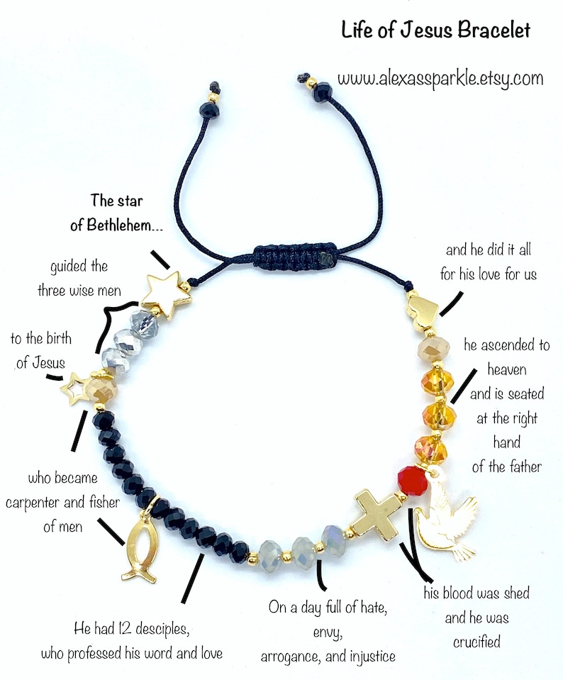 Life of Jesus Bracelet - Pulsera La Vida de Jesus image 5