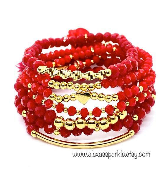 Crystal Semanario Bracelets Pulseras Semanario - Etsy