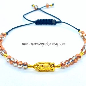 Our Lady of Guadalupe Bracelet - Pulsera Virgen de Guadalupe de hilo