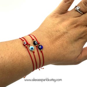 Evil Eye Round Protecction bracelets - Pulsera Proteccion Mal de Ojo Redonda