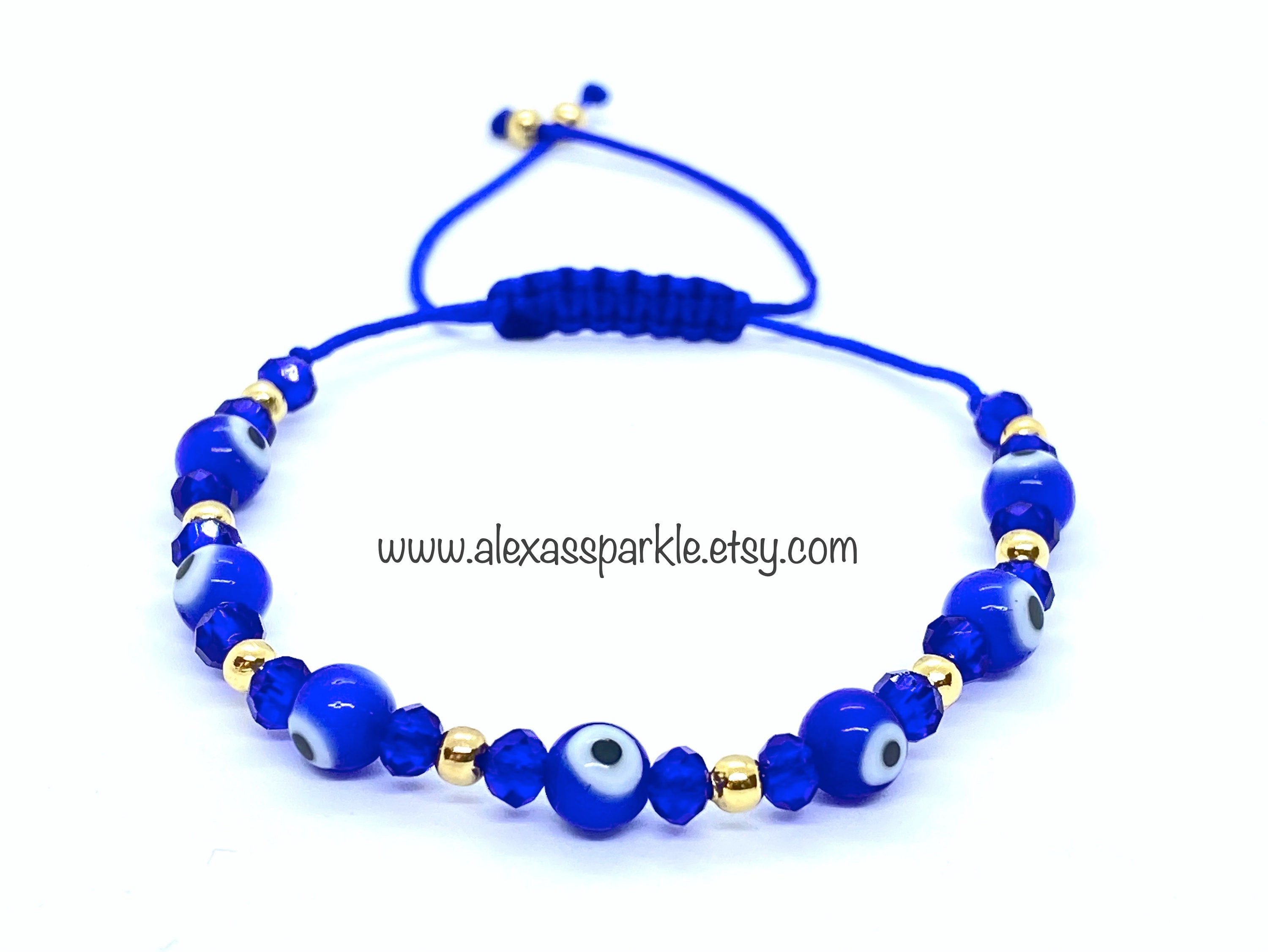 Desempleados Arruinado explosión Pulsera De Ojo Azul - Etsy