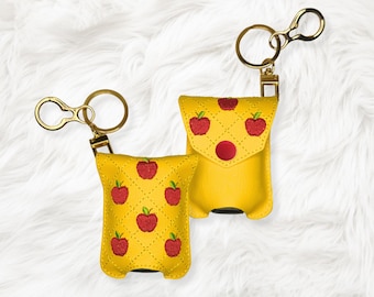 Soporte para desinfectante de manzana ITH 5x7 de 1 oz, Soporte para desinfectante de manzana, Para bordar en el aro, Archivo de bordado a máquina, Descarga instantánea, (Descarga digital)