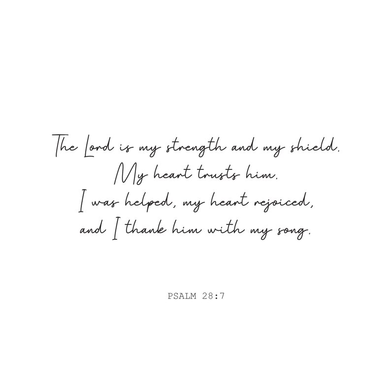 Christian Wall Art Bible Verse Wall Art Christian Prints Etsy