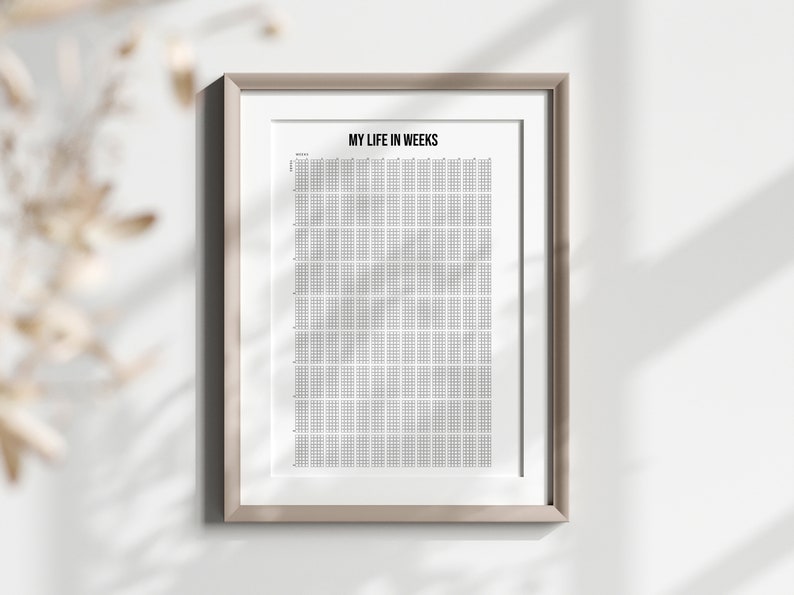 Memento Mori Calendar Poster Printable Wall Art Print Life in - Etsy