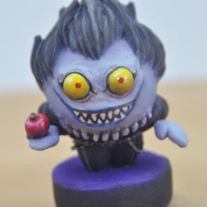 Tod Gott 1,2" Miniatur handgefertigte massive Harz Kunst Spielzeug Anime Figur Otaku Manga Shonen, handbemalt Limited Edition Handwerk von El Ente