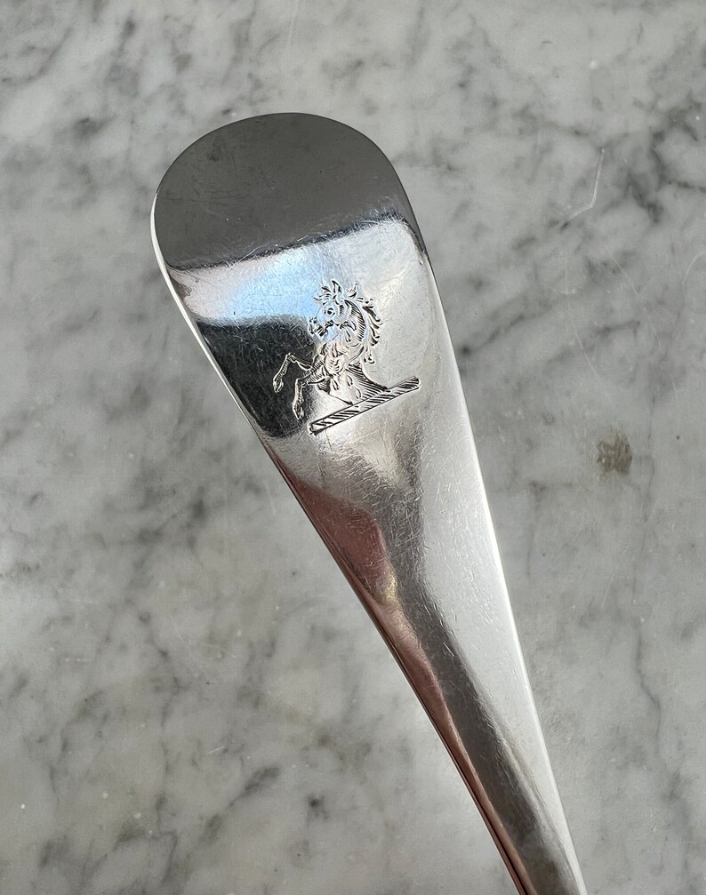 Antique 1799 Sterling Silver Peter & Ann Bateman London Old English